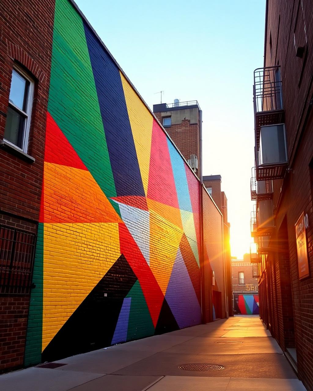 Geometric Alleyway